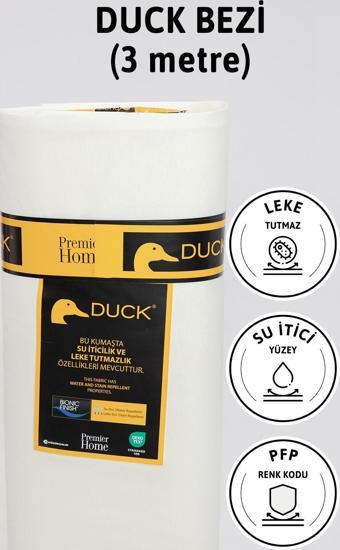 Premier Metrelik Duck Keten Kumaş Su İtici Bez 3 Metre PFP - Ekru