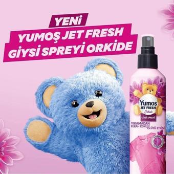 Yumoş Jet Fresh Ütü Etkisi Giysi Spreyi Orkide 200 ml
