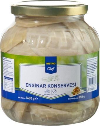 Metro Chef Enginar Konservesi 7-9 Cm - 1.7 Ml