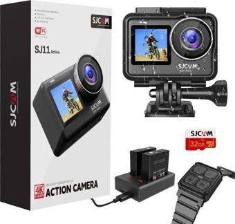 SJCAM SJ11 Aktif HDR Yükseltilmiş 4K30FPS WiFi Aksiyon Kameraları