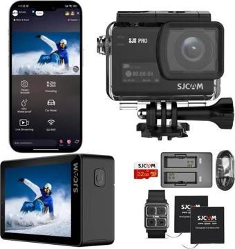 SJCAM Sj8pro Gerçek 4k60fps Aksiyon Kamerası SJ8Pro