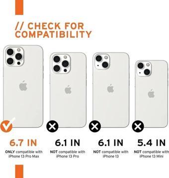 UAG iPhone 13 Pro Max Kılıfı Marshmallow Apple iPhone 13 Pro Max