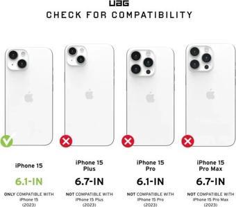 UAG Manyetik Essential Armor iPhone 15 Kılıfı Rose