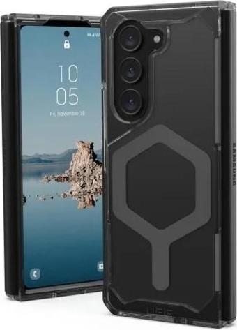 UAG Manyetik Plyo Pro Samsung Galaxy Z Fold 5 Kılıf Ash/Space Grey
