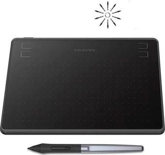 HUION HS64 Başlangıç Seviyesi Çizim Grafik Tableti Black
