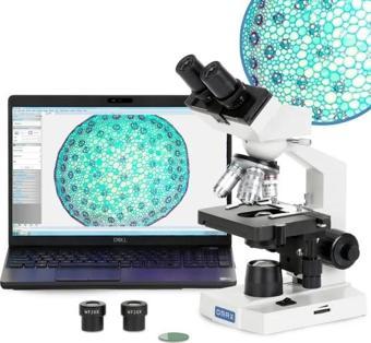 OMAX 40X-2000X Laboratuvar LED Binoküler Bileşik Mikroskop