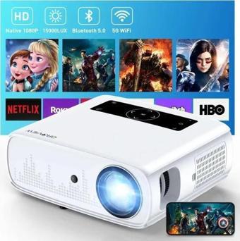 GROVIEW 4k Projektör WiFi ve Bluetooth Desteği