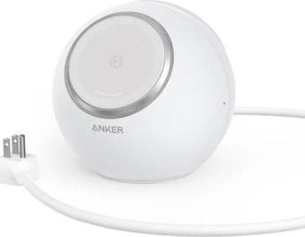 Anker MagGo Manyetik Şarj İstasyonu - iPhone 15/14/13 White