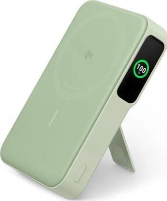 Anker MagGo Ultra Hızlı MagSafe Uyumlu PowerBank Green