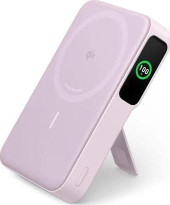 Anker MagGo Ultra Hızlı MagSafe Uyumlu PowerBank pink