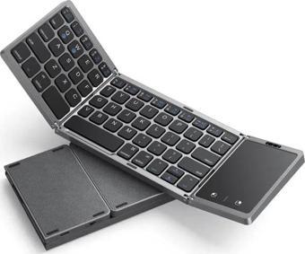 seeda Katlanabilir Bluetooth Klavye Gri
