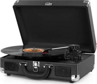 DIGITNOW Vinil Plak Çalar Kablosuz Pikap  BLACK