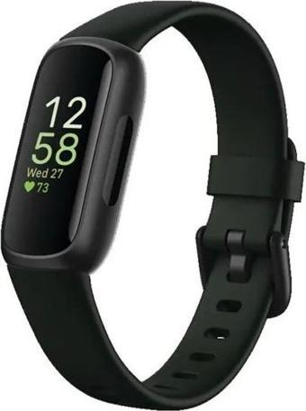 Fitbit Inspire 3 Stres Yönetimi Özellikli Akıllı Bileklik Black/Midnight Zen