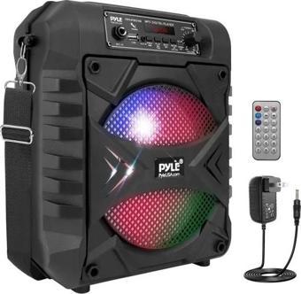 Pyle Taşınabilir Bluetooth PA Hoparlör Sistemi PPHP854B Kapalı Siyah