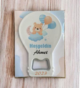 Hediyelen Yenidoğan Bebek Hediyesi Balon Açacak Magnet Baby Shower Hediyesi 30 Adet 001