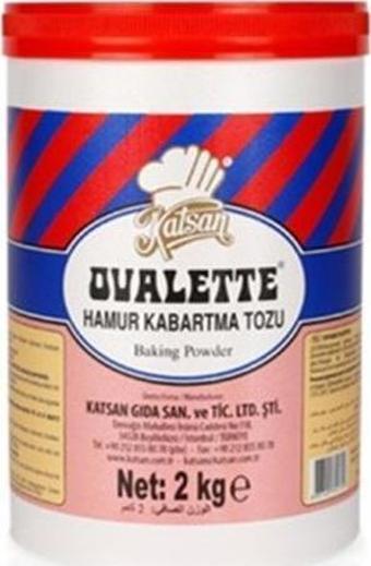 Katsan Ovalette KABARTMA TOZU 2 KG