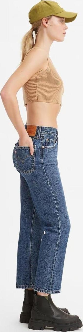 Levi's Kadın 501 Jeans Yüksek Bel Kısa Paça Kot Pantolon - A7739-0005