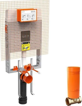 V-Fix Gömme Set 8cm (768-1852-01+ A41441GR) 800-2030  V-Fix 8 cm Set