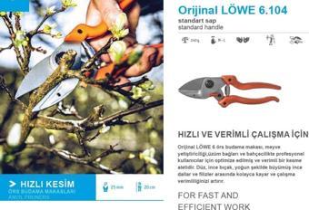 LÖWE 6.104 BUDAMA MAKASI - MADE İN GERMANY