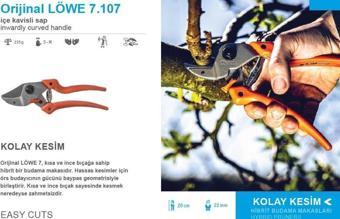 LÖWE 7.107 BUDAMA MAKASI - MADE İN GERMANY