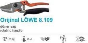 LÖWE 8.109 BUDAMA MAKASI - MADE İN GERMANY