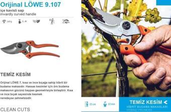 LÖWE 9.107 BUDAMA MAKASI - MADE İN GERMANY