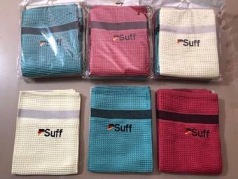 Suff Mikrofiber Platin Serisi 60X40 3Lü Cam Ve Yüzey Temizlik Bezi