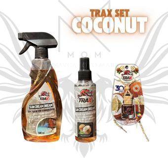 T-Rax Coconut (Hindistan Cevizi) 3'Lü Oto Koku Seti