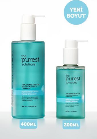 The Purest Solutions Kuru ve Karma Ciltler İçin Hyalüronik Asit Yüz Temizleme Jeli 400 ml