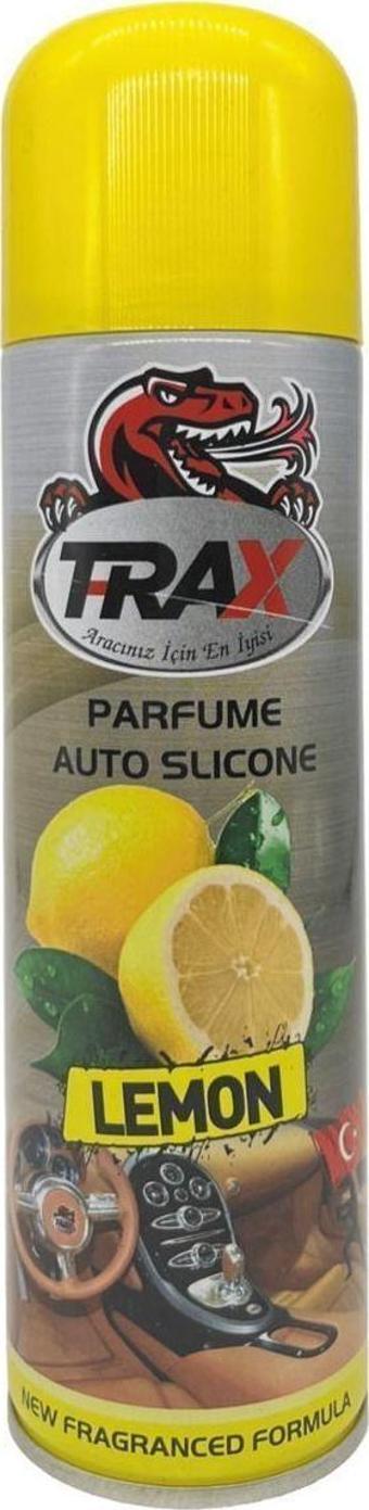 T-Rax Torpido Deri Plastik Için Parlatıcılı Silikon Limon Kokulu Parfüm Sprey 200Ml