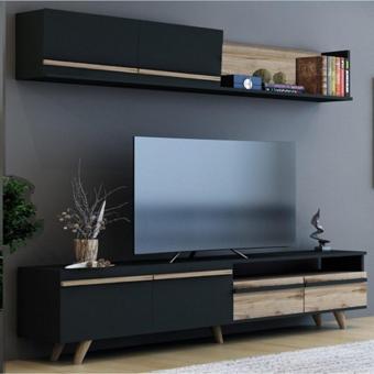 Bmdekor Tv Ünitesi Merit Antrasit Çırağan 180 Cm