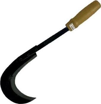 Sürmene Kırmızı Plastik Saplı Orak 43 Cm - Buğday Hasadı