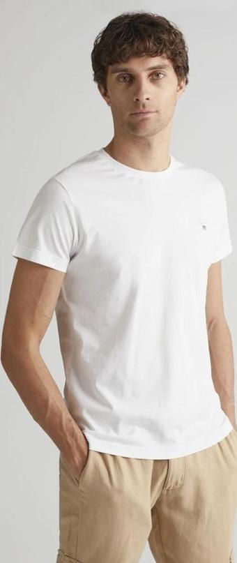 Gant Erkek Bisiklet Yaka T-Shirt