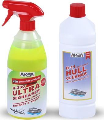 Akba 2'li Avantaj Marıne Set-Ultra Degreaser Branda ve Ağır Yüzey Temiz. 750 Ml,gövde Temizleyici 1l