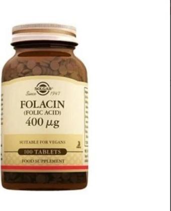 Folacin (Folic Acid) 400mcg 100 Tablet