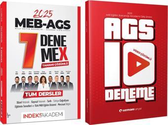 İndeks + Uzman Kariyer MEB-AGS 10+7 Deneme 2 li Set İndeks Akademi + Uzman Kariyer Yayıncılık - İndeks Akademi Yayıncılık