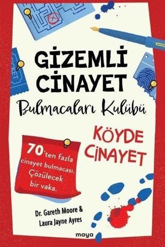 Gizemli Cinayet Bulmacaları Kulübü - Köyde Cinayet - Gareth Moore - Maya Kitap