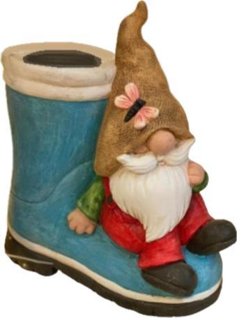 By Ari Ev Dekorasyon Bot Üstünde Noel Baba Hs641-2