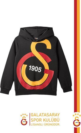 Galatasaray Orijinal Lisanslı Büyük Logo Çocuk Sweat