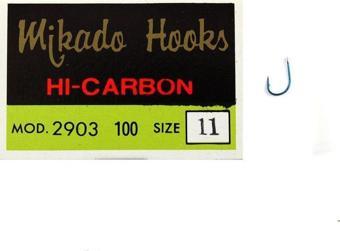Mikado Hooks 2903 No:11 100 Pcs İğne