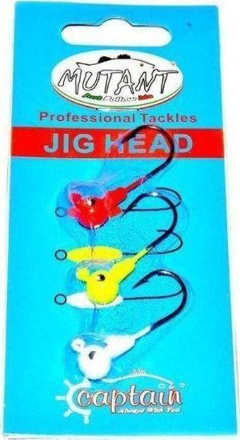 Mutant Zoka Jig Head 5 Gr 3 Lü Paket