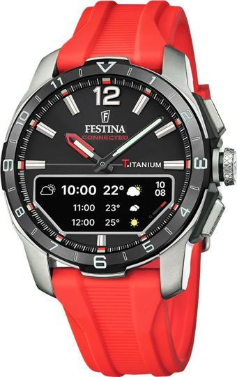 Festina F23000/C Connected D Red Erkek Kol Saati