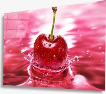 İdealizbiz Meyveler Cam Tablo 4Mm Dayanıklı Temperli Cam