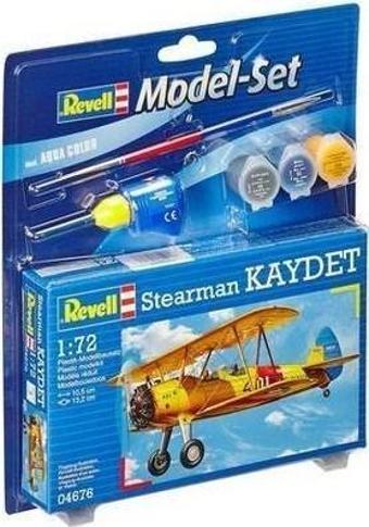 Revell Model Set Stearman-64676 (Plastik Maket)