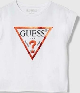 Guess  Çocuk Beyaz T-Shirt