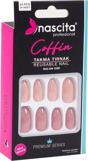 Nascita 24'lü Coffin Renkli Takma Tırnak - 147