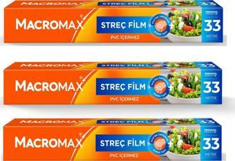 Macromax 3 x 33 Metre Streç Film