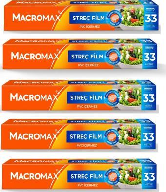 Macromax 5 X 33 Metre Streç Film