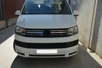 TRANSPORTER T6 ÖN PANJUR krom 4 PARÇA P.ÇELİK AKTİF 2015+