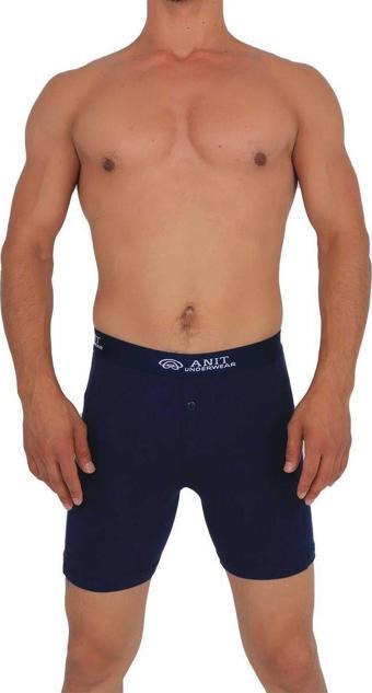Anıt 1114 Erkek Likralı Uzun Boxer 6'Lı 